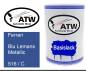 Preview: Ferrari, Blu Lemans Metallic, 516 / C: 500ml Lackdose, von ATW Autoteile West.